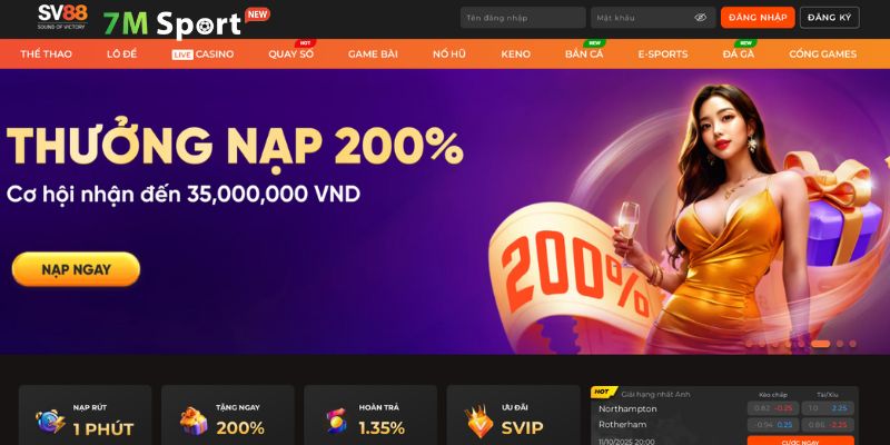 SV88 hiện là nhà cái số 1 trên thị trường Châu Á